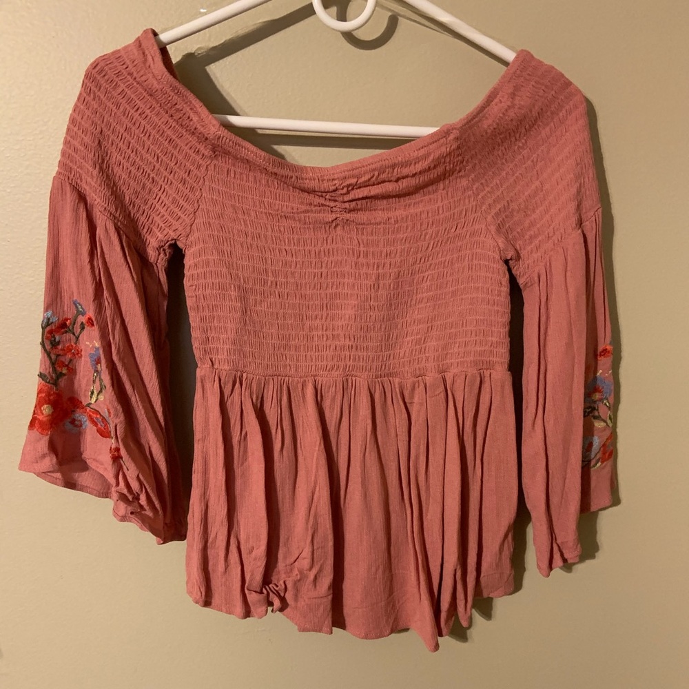 Off the shoulder blouse